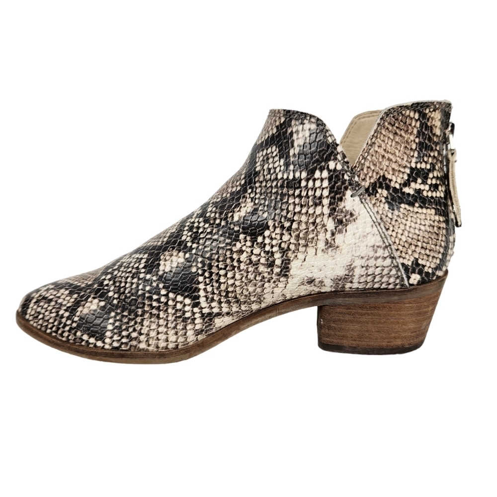 Dolce Vita Karsen Python Snakeskin Bootie Ankle Boots Women's Size 7.5 - Picture 4 of 11